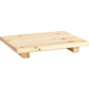 Sada 2 nočních stolků z borovicového dřeva v přírodní barvě Karup Design Dock Natural obraz