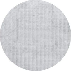 Světle šedý pratelný kulatý koberec ø 100 cm Bubble Grey – Mila Home obraz