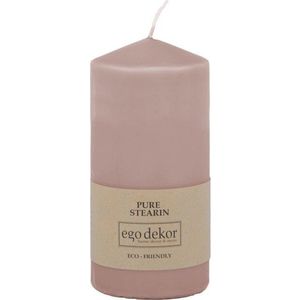 Pudrově růžová svíčka Eco candles by Ego dekor Top, doba hoření 30 h obraz
