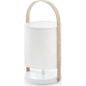 Bílá stolní lampa Kave Home Zayla obraz