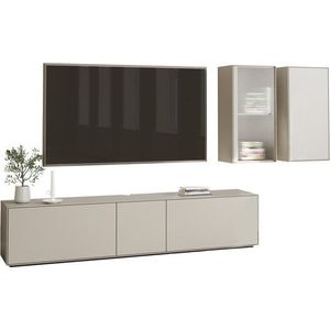 Světle šedá TV sestava 226x46 cm Edge by Hammel – Hammel Furniture obraz