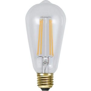 Teplá LED stmívatelná filamentová žárovka E27, 4 W Soft Glow – Star Trading obraz
