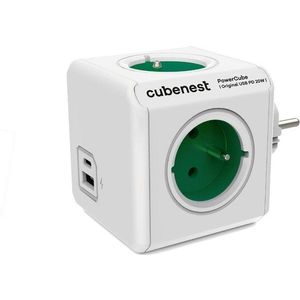 Rozbočovací zásuvka PowerCube Original USB – Cubenest obraz