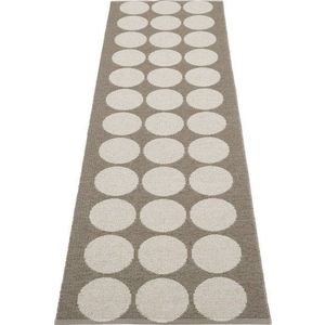 Hnědo-béžový vnitřní a venkovní běhoun 70x240 cm Hugo Walnut Linen – Pappelina obraz