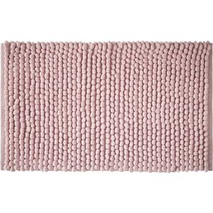 Růžová koupelnová předložka 50x80 cm Aspen Bobble – Bianca obraz