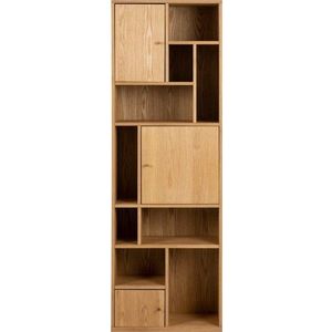 Knihovna v dekoru dubu v přírodní barvě 61x180 cm Rangoon – Actona obraz