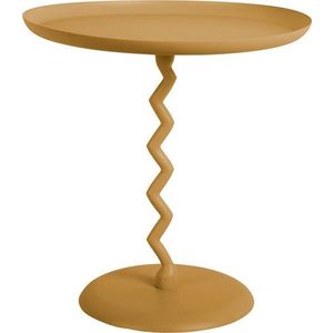Kovový kulatý odkládací stolek ø 40 cm Zig Zag – Leitmotiv obraz