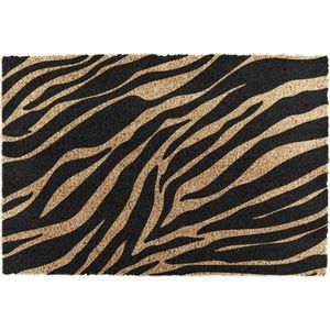 Rohožka z kokosového vlákna 40x60 cm Zebra – Artsy Doormats obraz