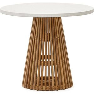 Kulatý zahradní jídelní stůl ø 90 cm Alcaufar – Kave Home obraz