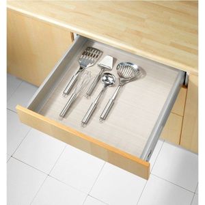 Transparentní protiskluzová podložka do zásuvky Wenko Anti Slip, 150 x 50 cm obraz