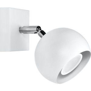 Bílé nástěnné svítidlo Nice Lamps Ollo obraz
