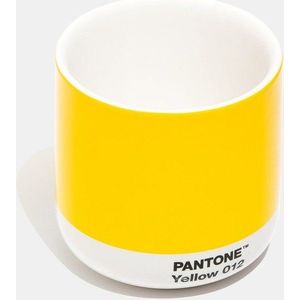Žlutý keramický hrnek 175 ml Cortado Yellow 012 – Pantone obraz