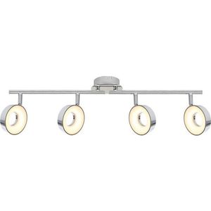 LED stropní svítidlo v leskle stříbrné barvě 71x10 cm Isla – Candellux Lighting obraz