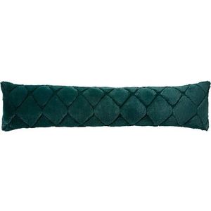 Tmavě zelená ochrana proti průvanu 20x90 cm Cosy Diamond – Catherine Lansfield obraz