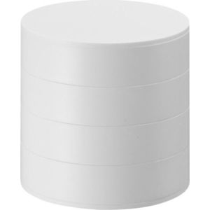 Bílá patrová šperkovnice YAMAZAKI Tower, ⌀ 10 cm obraz