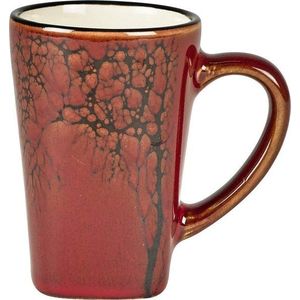 Červené hrnky na espresso z kameniny v sadě 4 ks 100 ml Hela – Villa Collection obraz