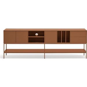 TV stolek v cihlové barvě 220x74x45 cm Platt – Teulat obraz