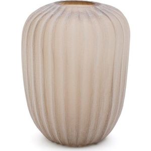 Béžová skleněná váza (výška 27 cm) Lumia – Kave Home obraz
