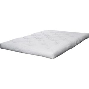 Bílá měkká futonová matrace 80x200 cm Sandwich – Karup Design obraz