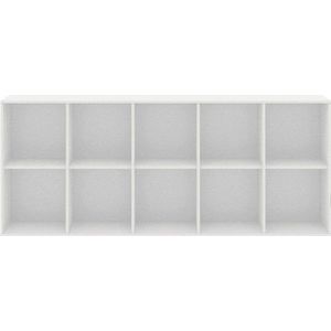 Bílý modulární policový systém 169x69 cm Mistral Kubus - Hammel Furniture obraz