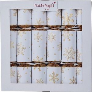 Vánoční crackery v sadě 6 ks Snowflakes - Robin Reed obraz