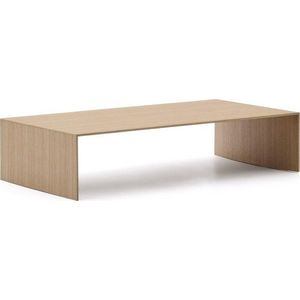 Konferenční stolek ve světle přírodní barvě v dekoru dubu 70x140 cm Litto – Kave Home obraz