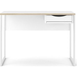Bílý pracovní stůl Tvilum Function Plus, 110 x 48 cm obraz