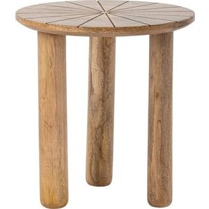 Kulatý odkládací stolek z mangového dřeva ø 40 cm Stella – Bloomingville obraz