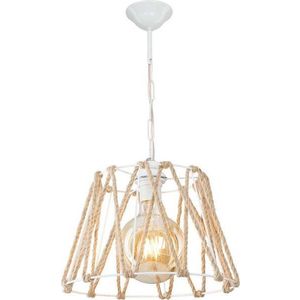 Stropní svítidlo v bílo-přírodní barvě 55x30 cm – Squid Lighting obraz