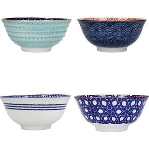 Sada 4 keramických misek Kitchen Craft, ø 16, 5 cm obraz