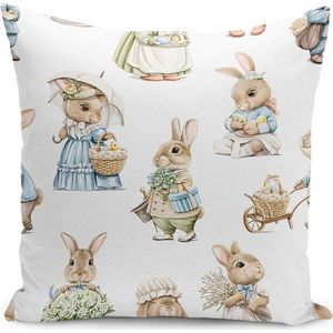 Povlak na polštář s velikonočním motivem 43x43 cm – Mila Home obraz