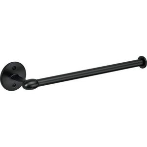 Černý kovový držák na papírové utěrky iDesign Orbinni, 36 cm obraz