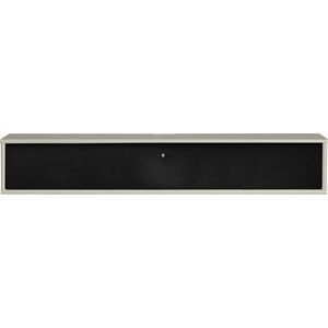 Černo-béžový TV stolek 133x22 cm Mistral – Hammel Furniture obraz
