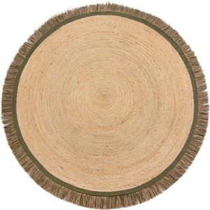 Kulatý koberec v přírodní barvě ø 180 cm Kahana – Flair Rugs obraz