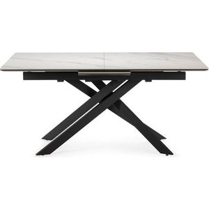 Rozkládací jídelní stůl s přídavnou deskou s keramickou deskou 89, 5x160 cm Belma – Marckeric obraz