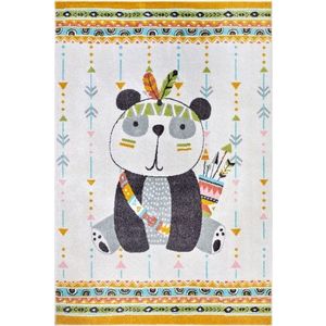 Krémový dětský koberec 160x235 cm Panda – Hanse Home obraz