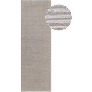 Šedo-krémový běhoun 80x240 cm Perles Dolomite – Elle Decoration obraz