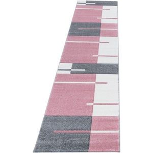 Růžovo-šedý běhoun 80x300 cm Hawaii – Ayyildiz Carpets obraz