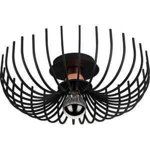 Černé stropní svítidlo Opviq lights Aspendos, ø 36 cm obraz