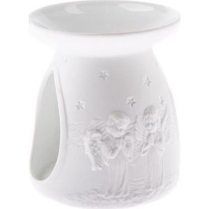 Bílá porcelánová aromalampa Dakls, výška 12, 2 cm obraz
