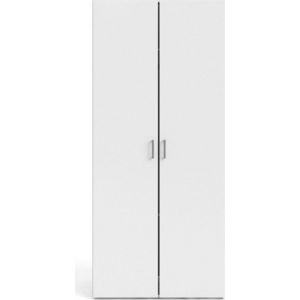 Bílá šatní skříň 78x175 cm Space – Tvilum obraz