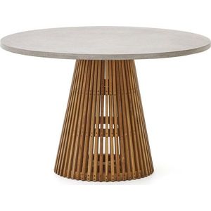 Kulatý zahradní jídelní stůl ø 120 cm Alcaufar – Kave Home obraz