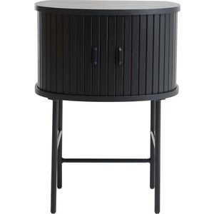 Černý noční stolek Nola – Unique Furniture obraz