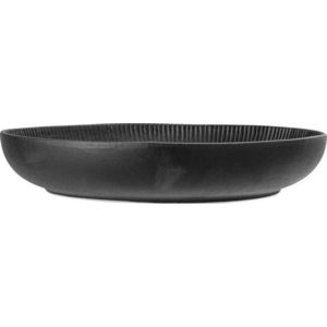 Černá miska z kameniny Bloomingville Neri, ø 33 cm obraz