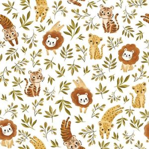 Dětská tapeta 10 m x 50 cm Jungle Trio – Lilipinso obraz