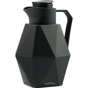Černá termoska Vialli Design Geo, 1 l obraz