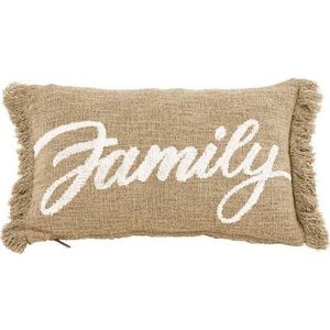 Dekorační polštář 50x30 cm Cotton Slub Family - Tiseco Home Studio obraz