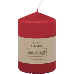 Červená svíčka Eco candles by Ego dekor Top, doba hoření 25 h obraz