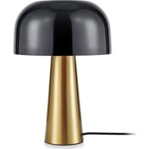 Stolní lampa v měděné barvě s černým stínidlem Markslöjd Blanca obraz