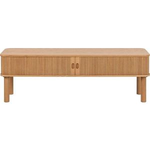 TV stolek v dekoru dubu v přírodní barvě 140x45 cm Langley – Actona obraz
